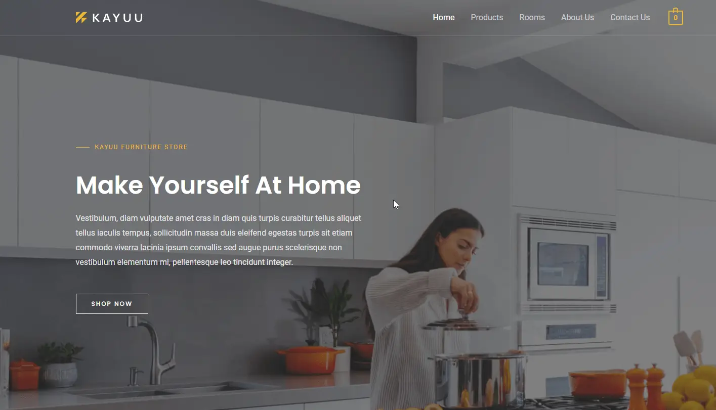 Lead generation landing page design project