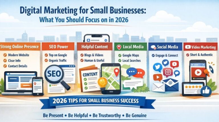 Digital Marketing for Small Business: What You Should Focus on in 2026