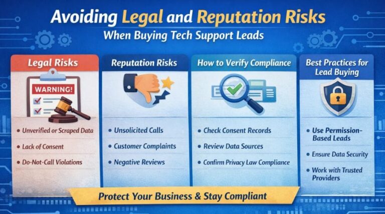 Avoiding Legal and Reputation Risks When Buying Leads from Tech Support Leads