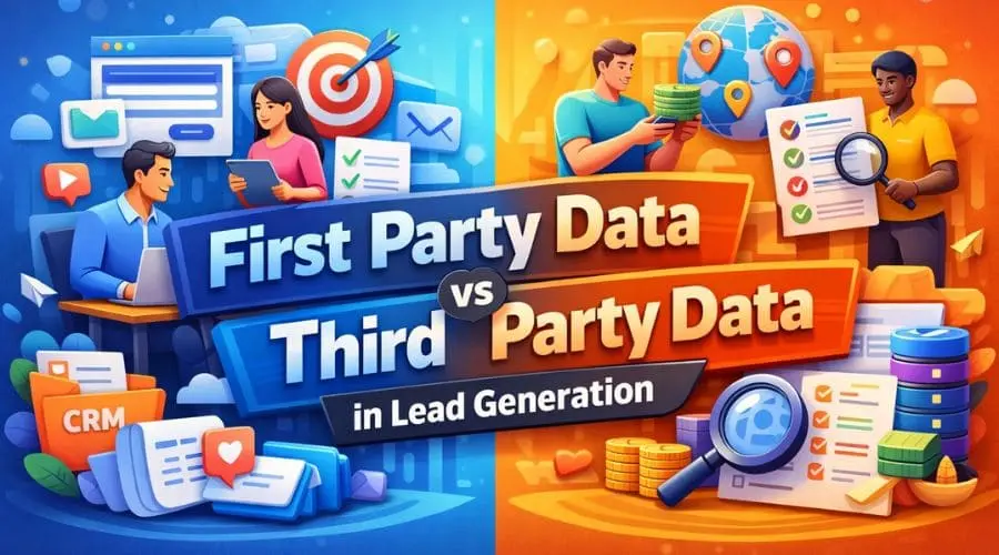 First Party Data vs Third Party Data in Lead Generation