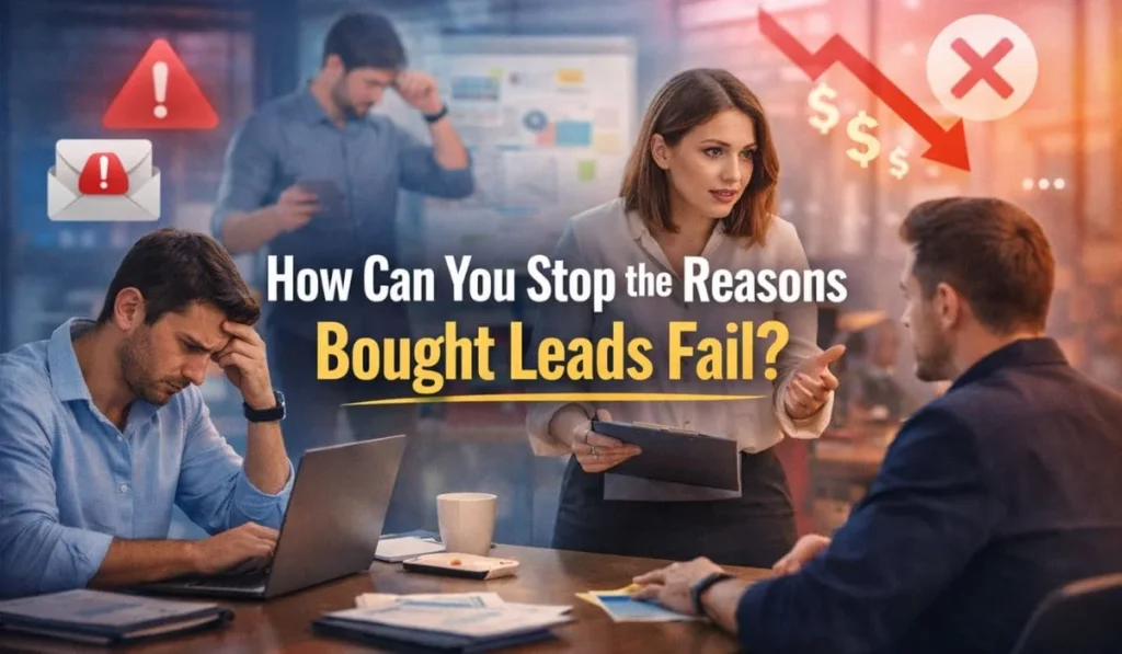 How can you stop the reasons bought leads fail