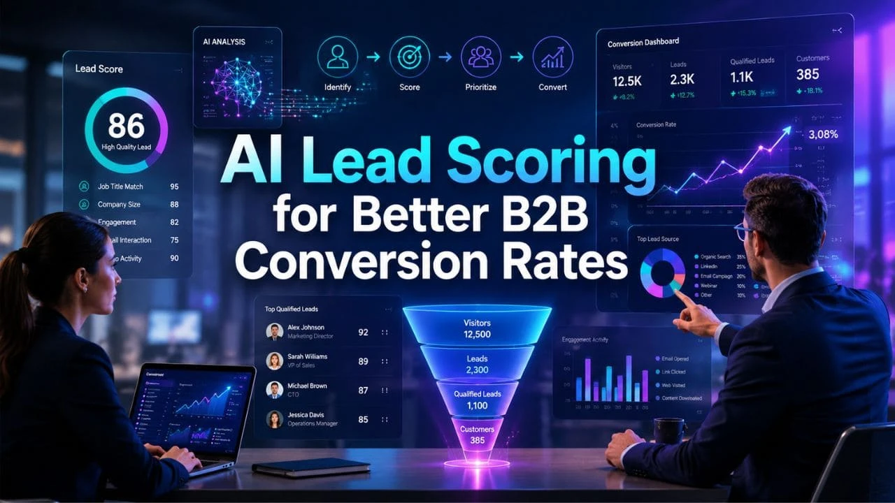 AI Lead Scoring for Better B2B Conversion Rates