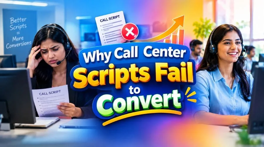 Why Call Center Scripts Fail to Convert