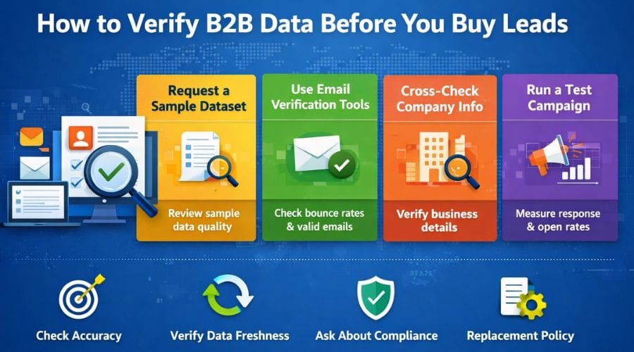 How to verify B2B Data Before Buying? 1 to verify B2B Data Before Buying