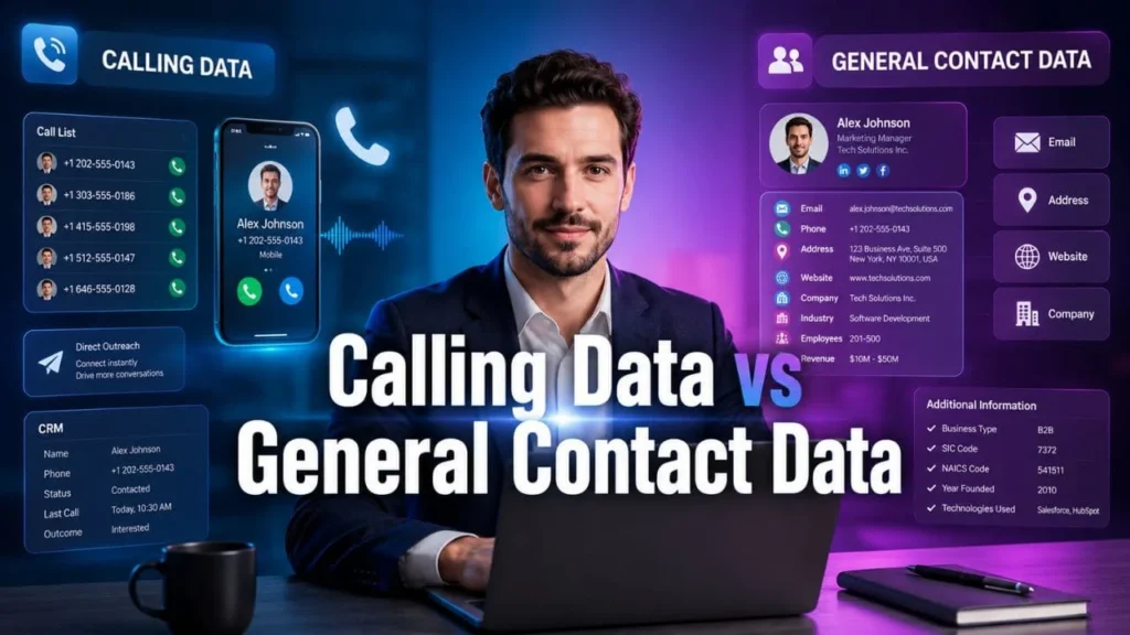 Calling Data vs General Contact Data