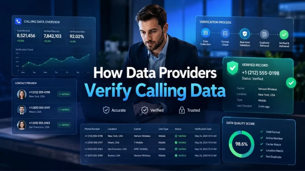 How Data Providers Verify Calling Data